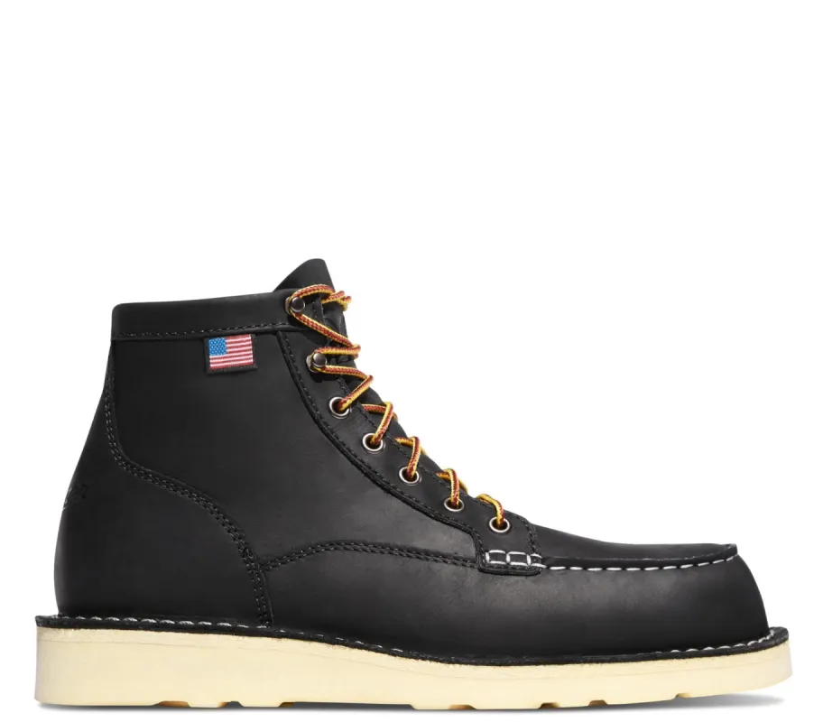 Danner Men's Bull Run 6" EH Moc Toe Work Boot sold by Work World