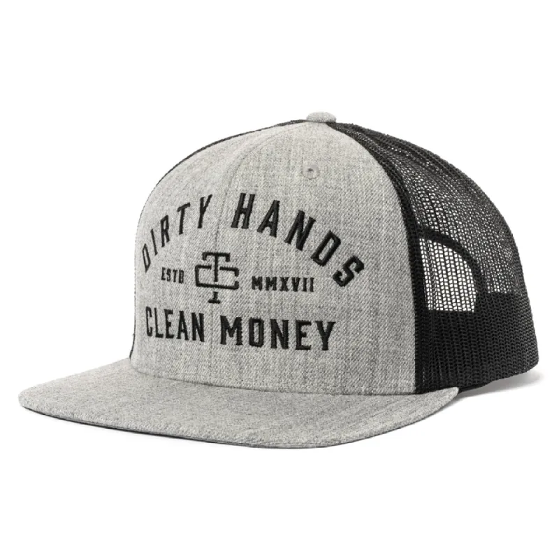 Troll Co. Men's "Dirty Hands Clean Money" Meshback Snapback Hat sold by Work World