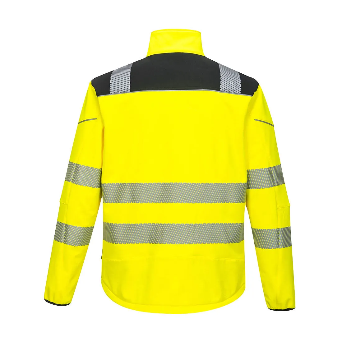 Portwest Men's Vision Hi-Vis Water Resistant Softshell Jacket sold by Work World product image thumbnail 2
