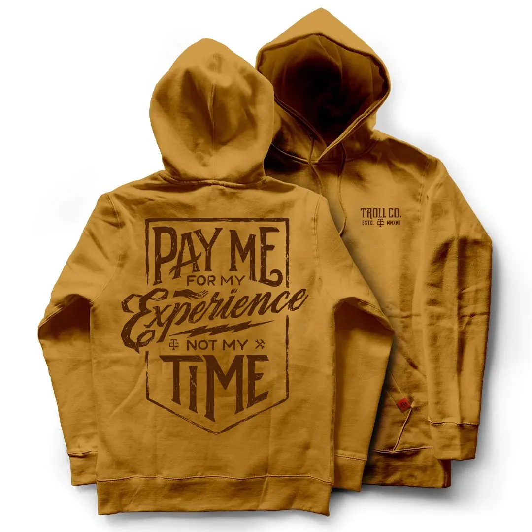Troll Co. Men's 'Pay Me For My Experience' Graphic Sweatshirt sold by Work World
