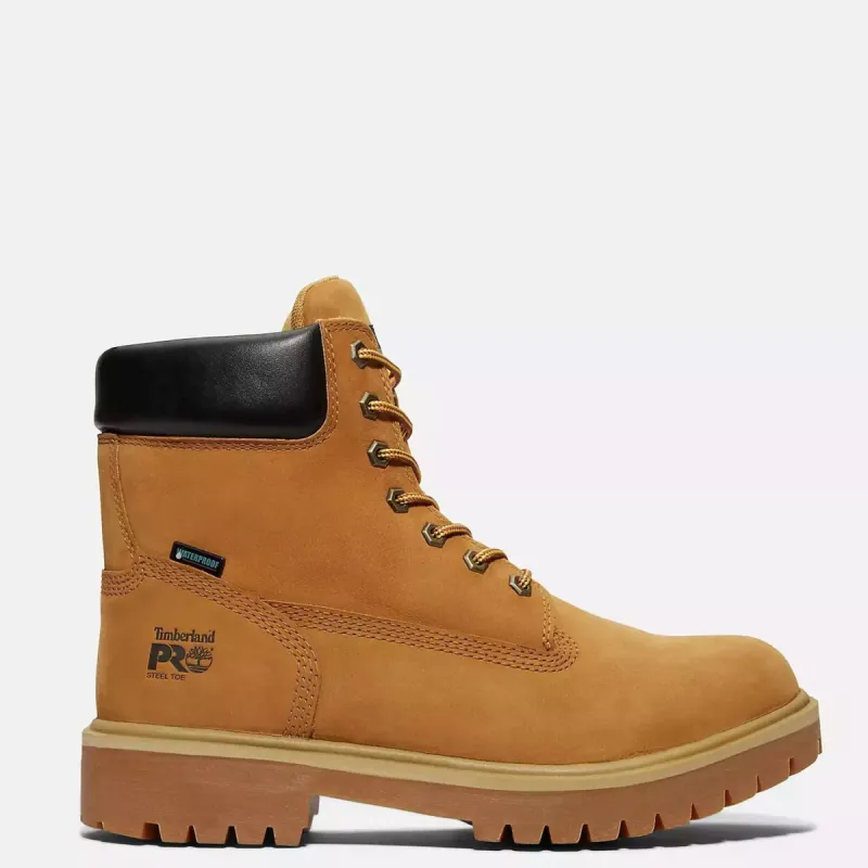 Timberland PRO Men's Direct Attach Waterproof Steel Toe 6" Work Boot sold by Work World