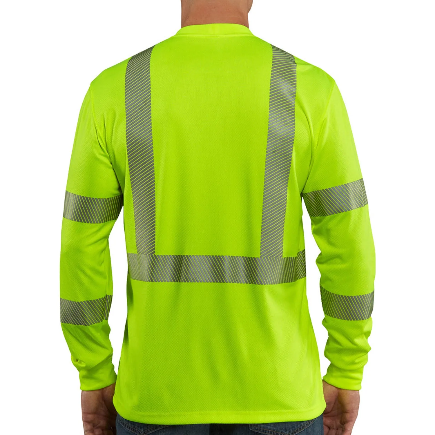 Carhartt Men's Force Class 3 Hi-Vis Long Sleeve T-Shirt sold by Work World product image thumbnail 2