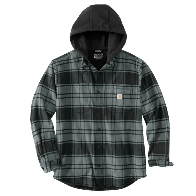 Carhartt Men's Rugged Flex® Flannel Hooded Shirt Jac sold by Work World