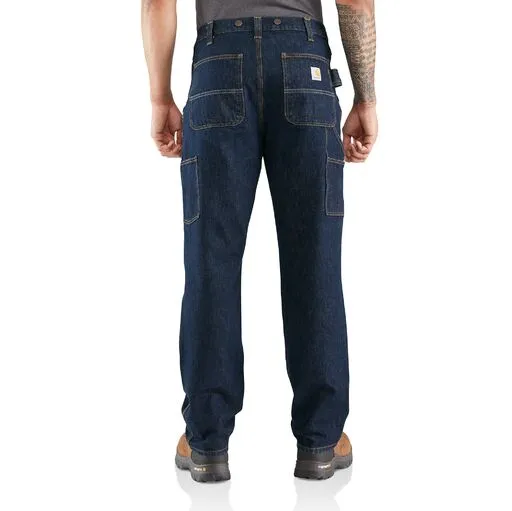 Carhartt Men's Rugged Flex® Relaxed Fit Double-Front Utility Logger Jean sold by Work World product image thumbnail 2