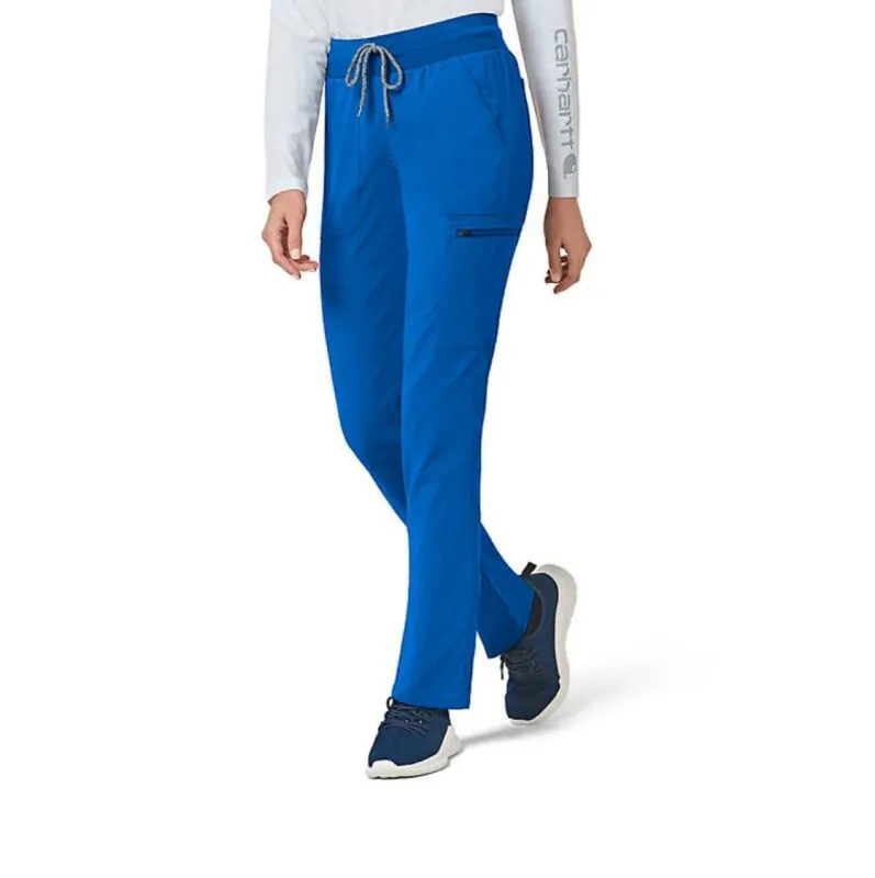Carhartt Women's Rugged Flex® Slim Leg Scrub Pant_Royal sold by Work World
