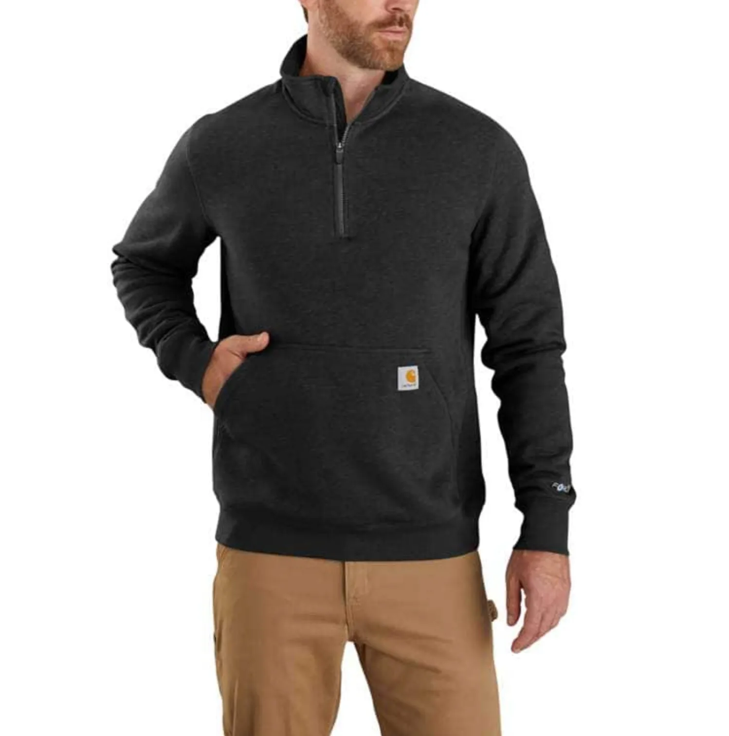 CarharttForce 1/4 Zip Pkt Sweatshirt sold by Work World product image thumbnail 3