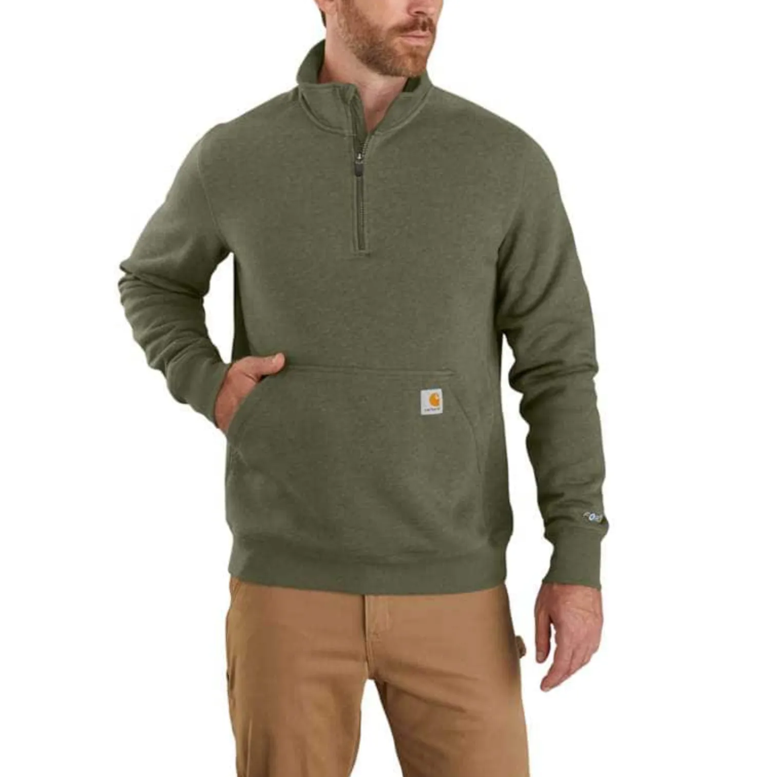 CarharttForce 1/4 Zip Pkt Sweatshirt sold by Work World product image thumbnail 5