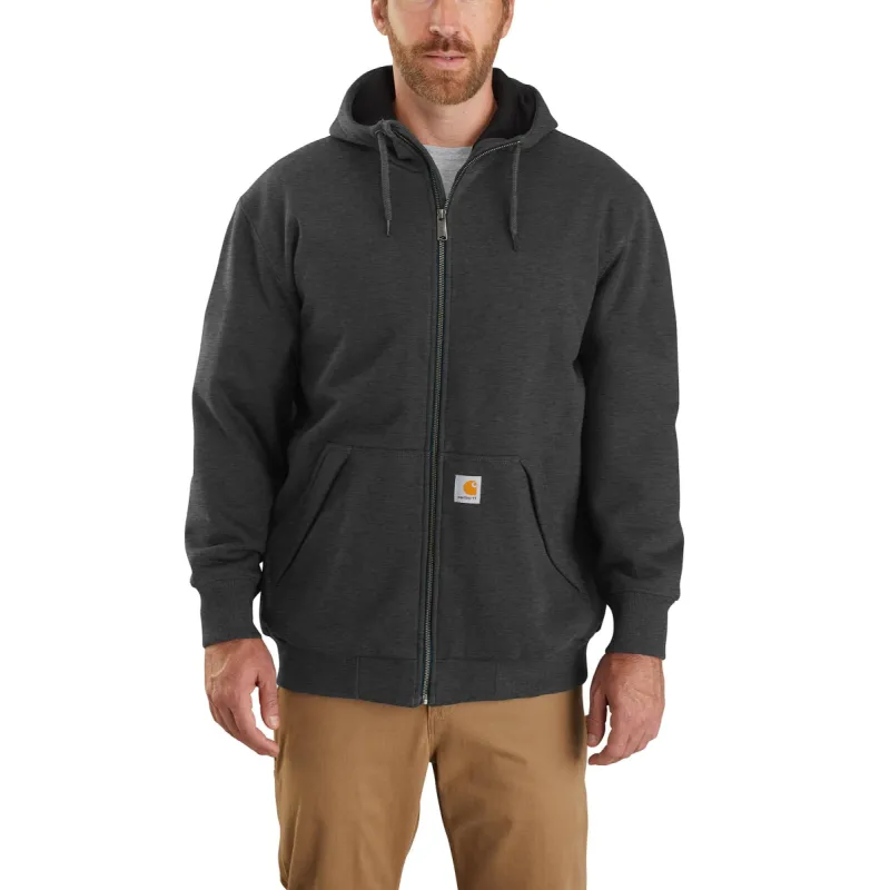 Carhartt Men's Rain Defender® Loose Fit Thermal Lined Full Zip Sweatshirt sold by Work World