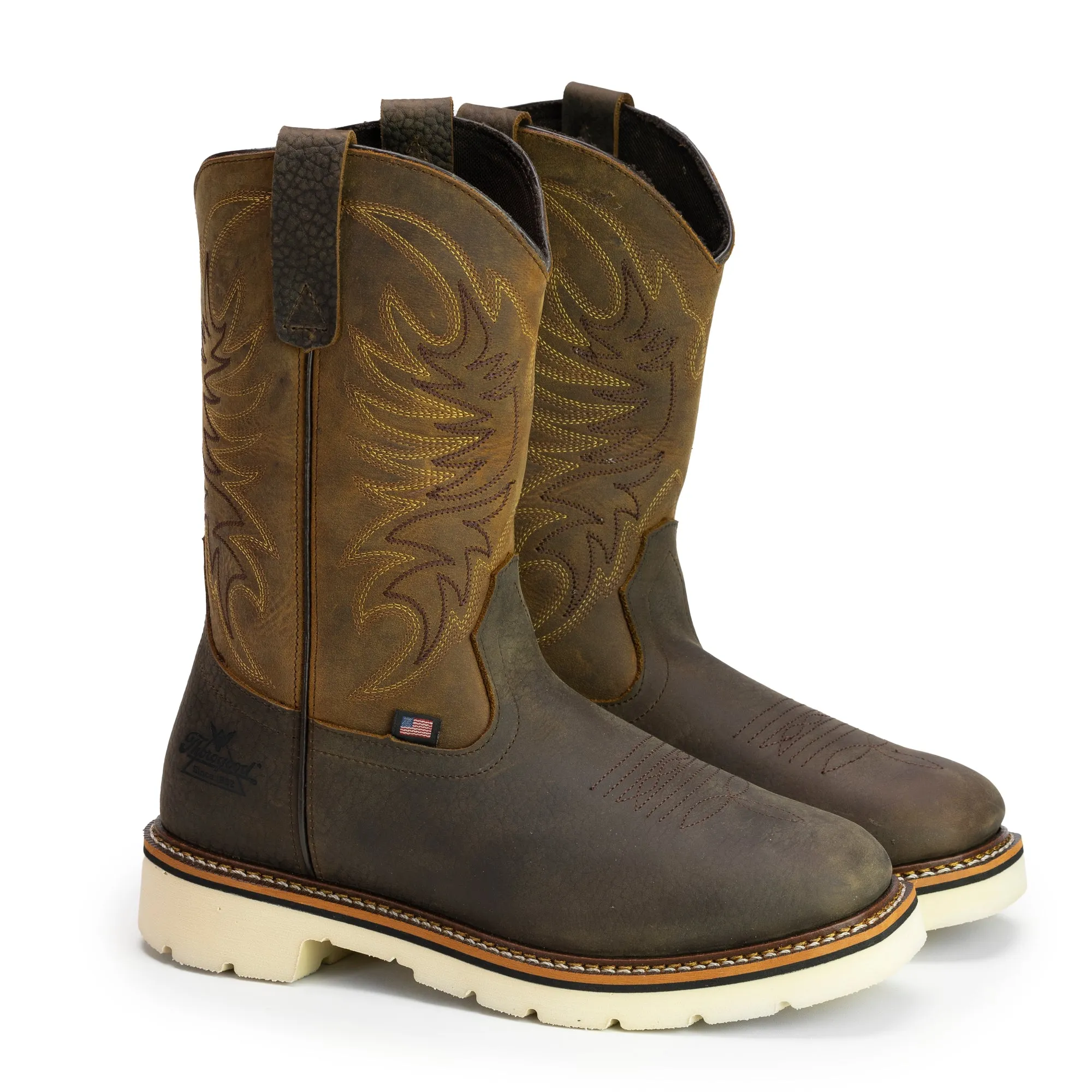 Thorogood Men's American Heritage Square Toe 11" EH Western Boot sold by Work World product image thumbnail 2