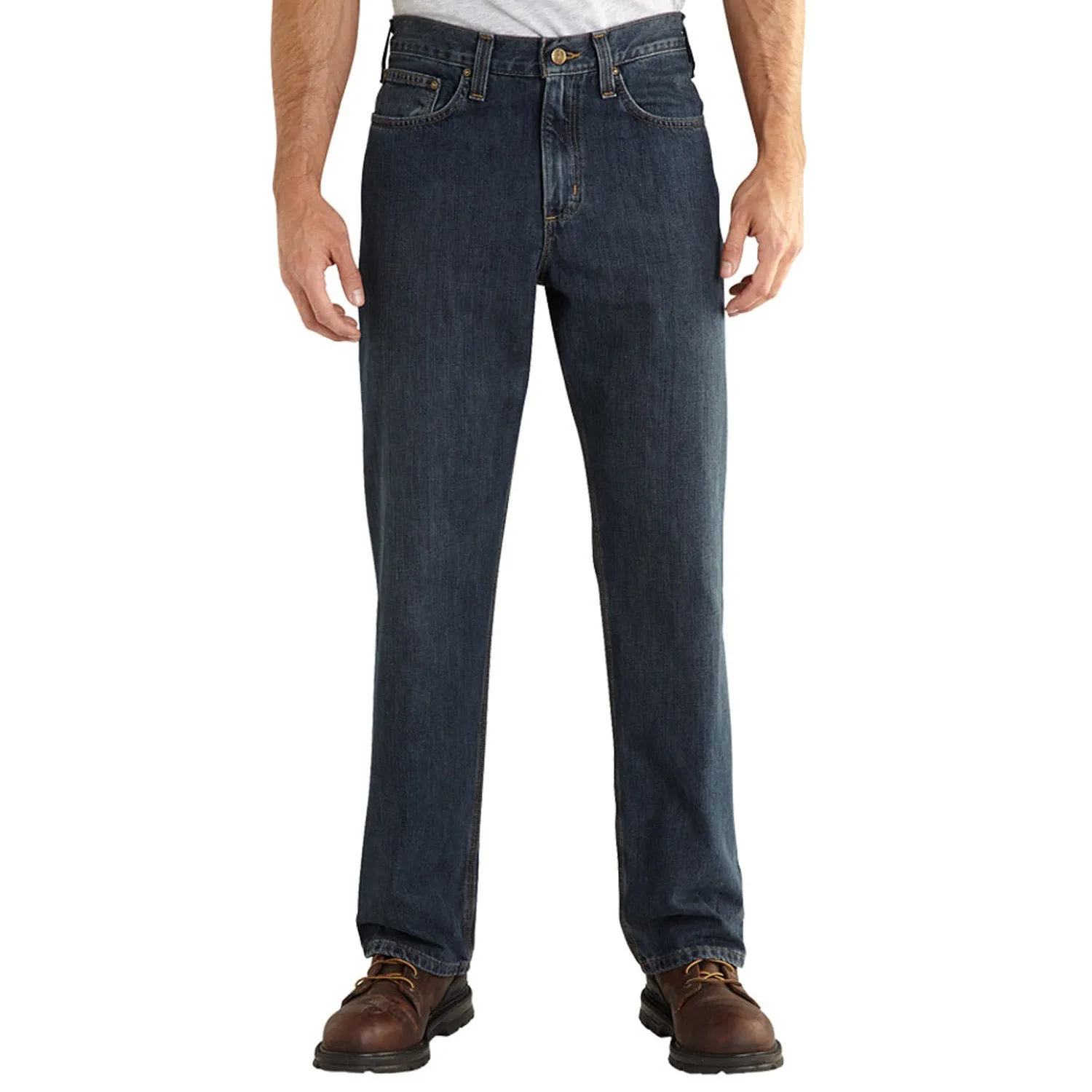Carhartt Men's Relaxed Fit Holter Jean_Bedrock sold by Work World