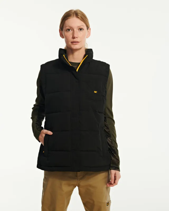 CAT Women's Arctic Zone Insulated Vest sold by Work World