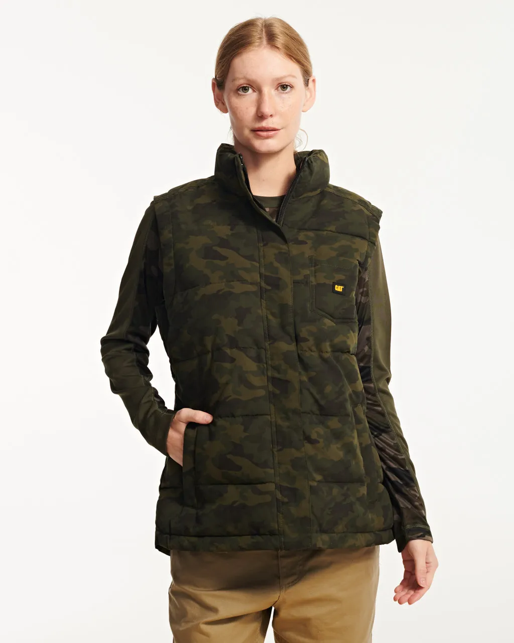 CAT Women's Arctic Zone Insulated Vest sold by Work World product image thumbnail 5