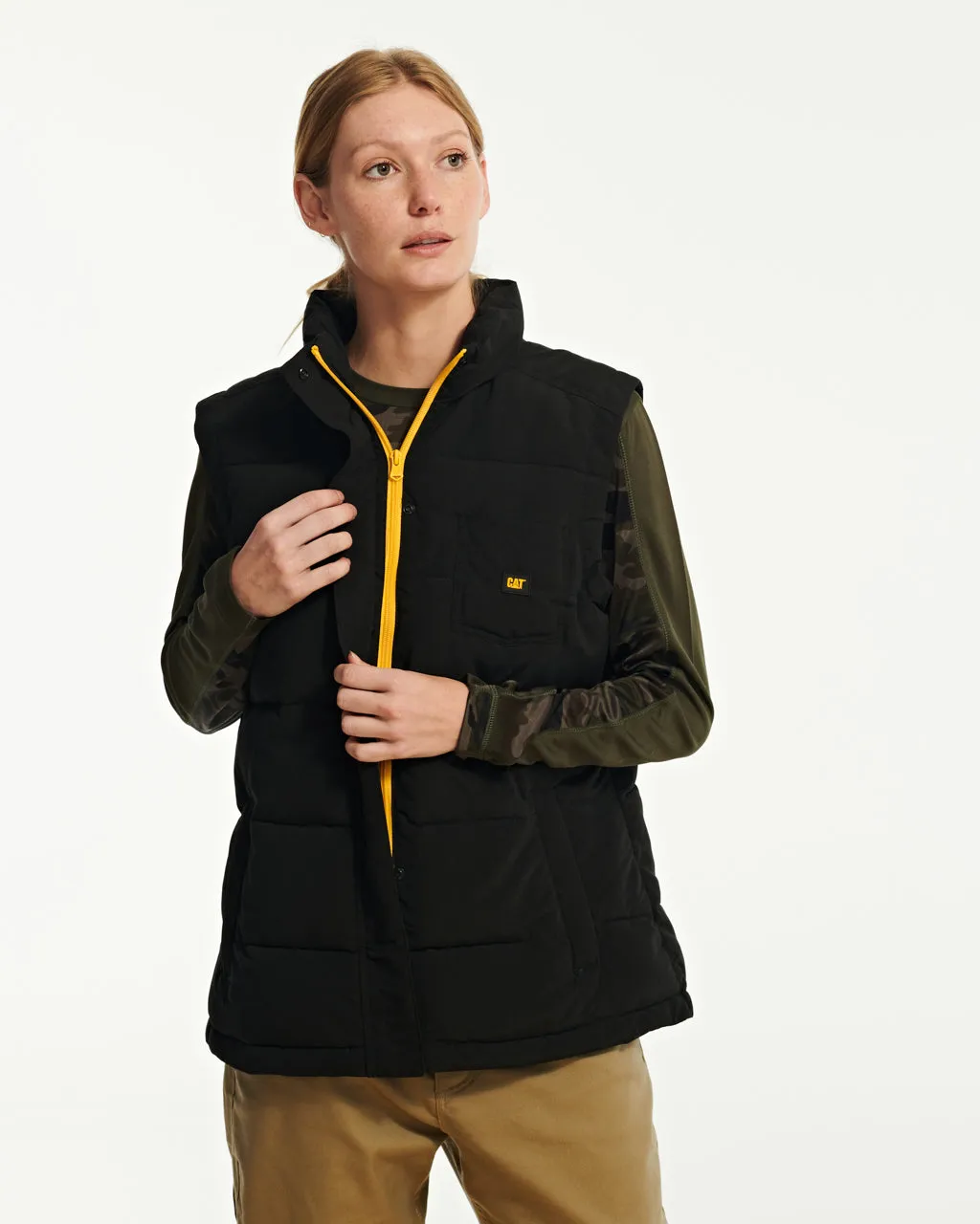 CAT Women's Arctic Zone Insulated Vest sold by Work World product image thumbnail 3