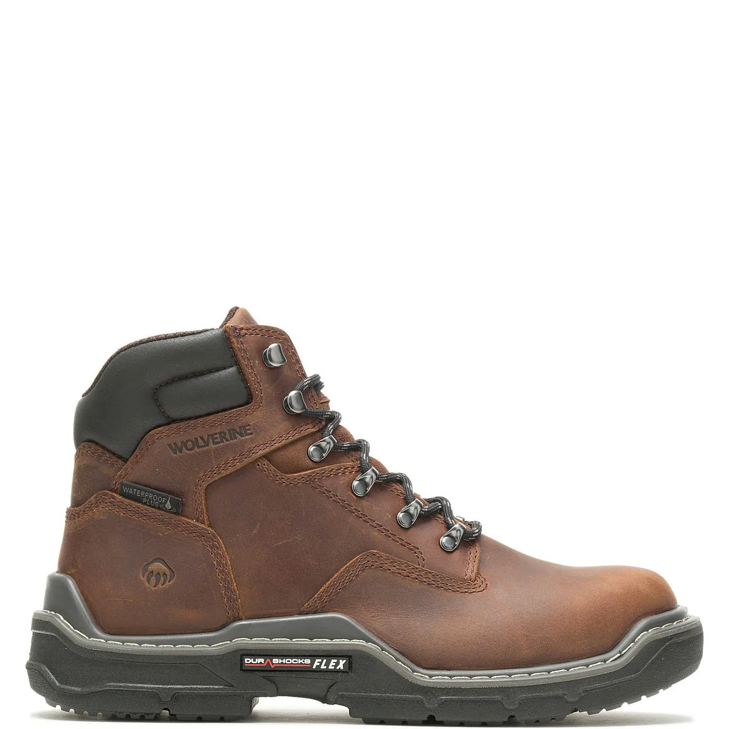 Wolverine Men's Raider DuraShocks® 6" Waterproof CarbonMAX® Work Boot sold by Work World