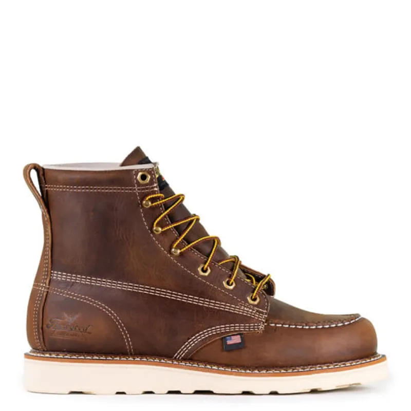 Thorogood Men's American Heritage MAXWear Wedge 6" Moc Toe Work Boot sold by Work World