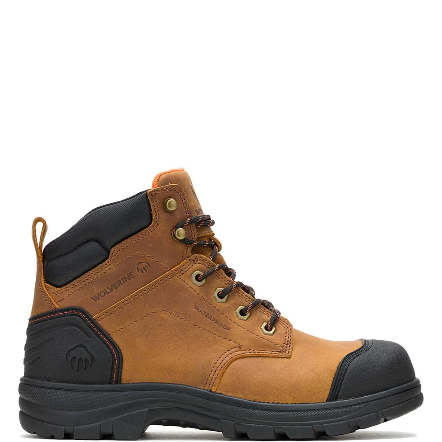 Wolverine Men's Carlsbad Cap Waterproof 6" Steel Toe TPU Cap Boot sold by Work World