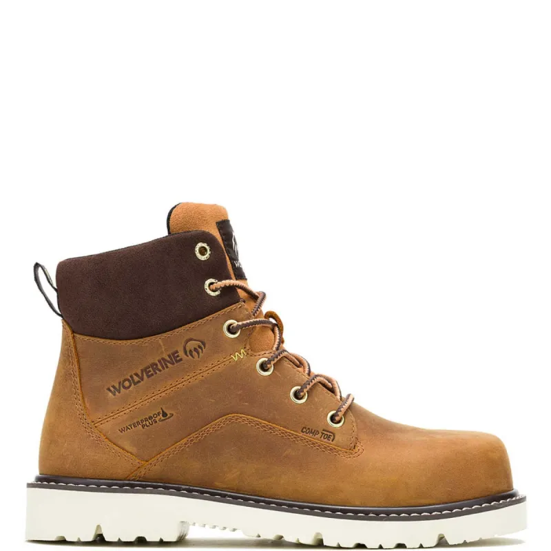 Wolverine Women's Revival Waterproof 6" Comp Toe Work Boot sold by Work World