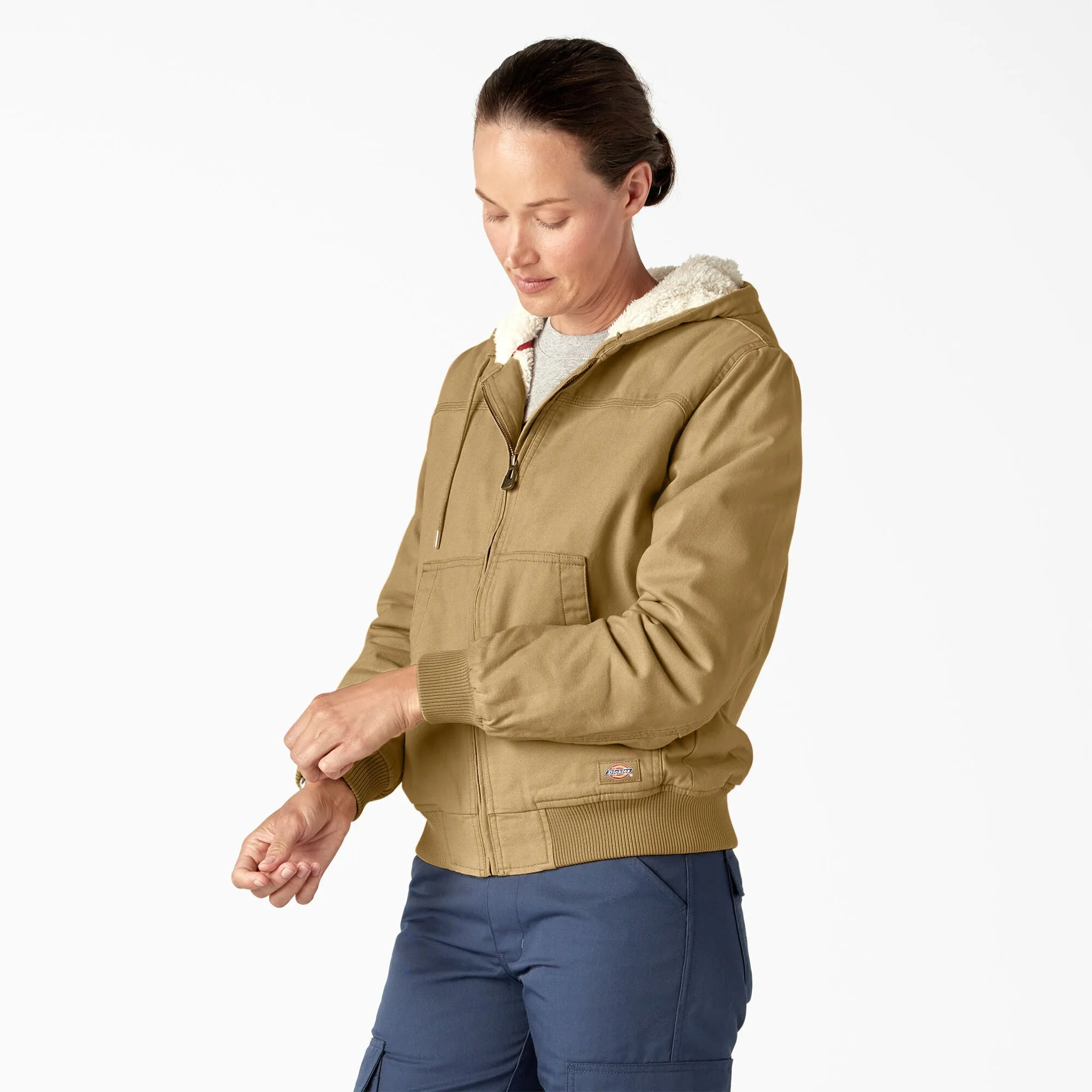 Dickies Women's Fleece Lined Duck Canvas Jacket sold by Work World product image thumbnail 2