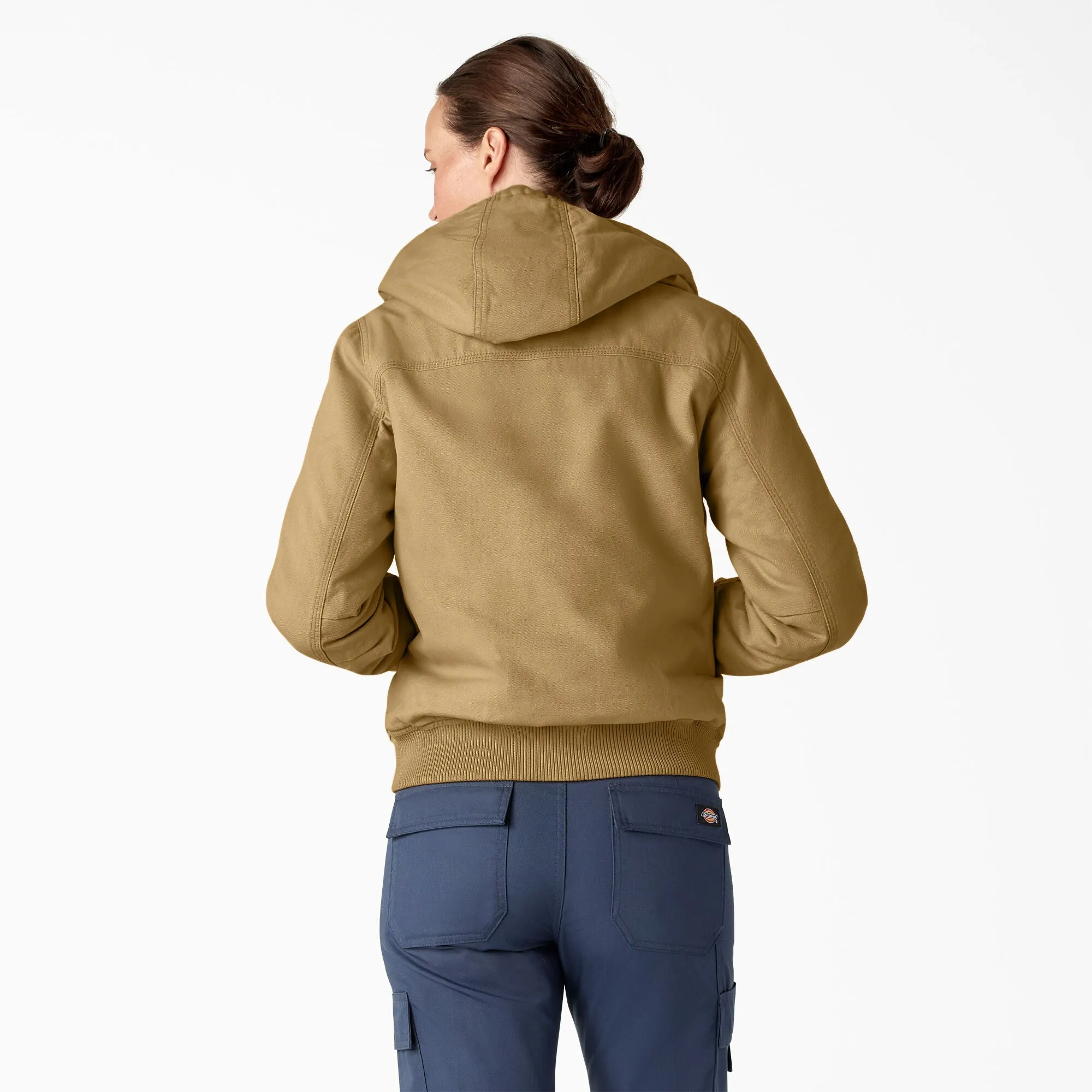Dickies Women's Fleece Lined Duck Canvas Jacket sold by Work World product image thumbnail 3