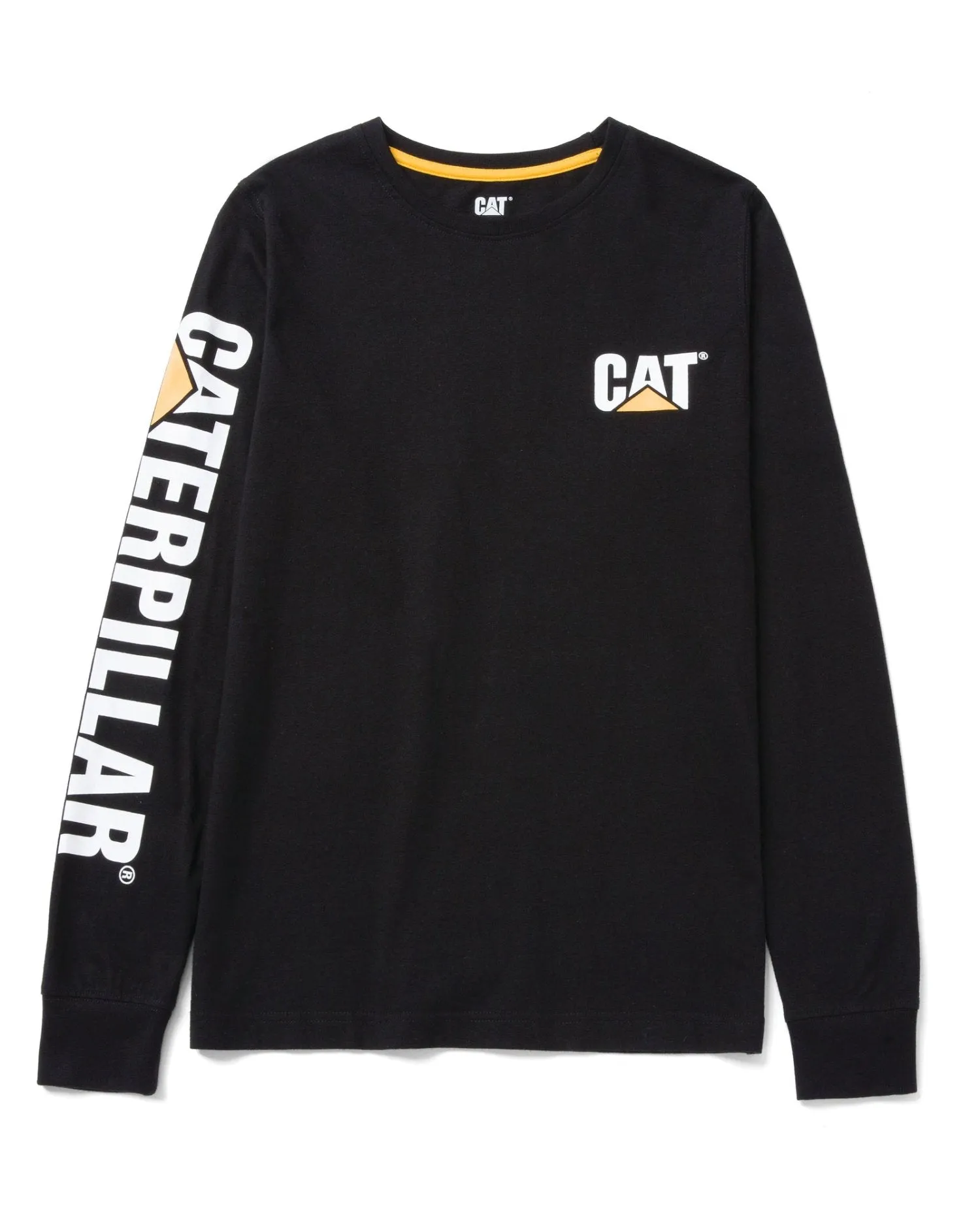 CAT Women's Trademark Banner Long Sleeve T-Shirt sold by Work World