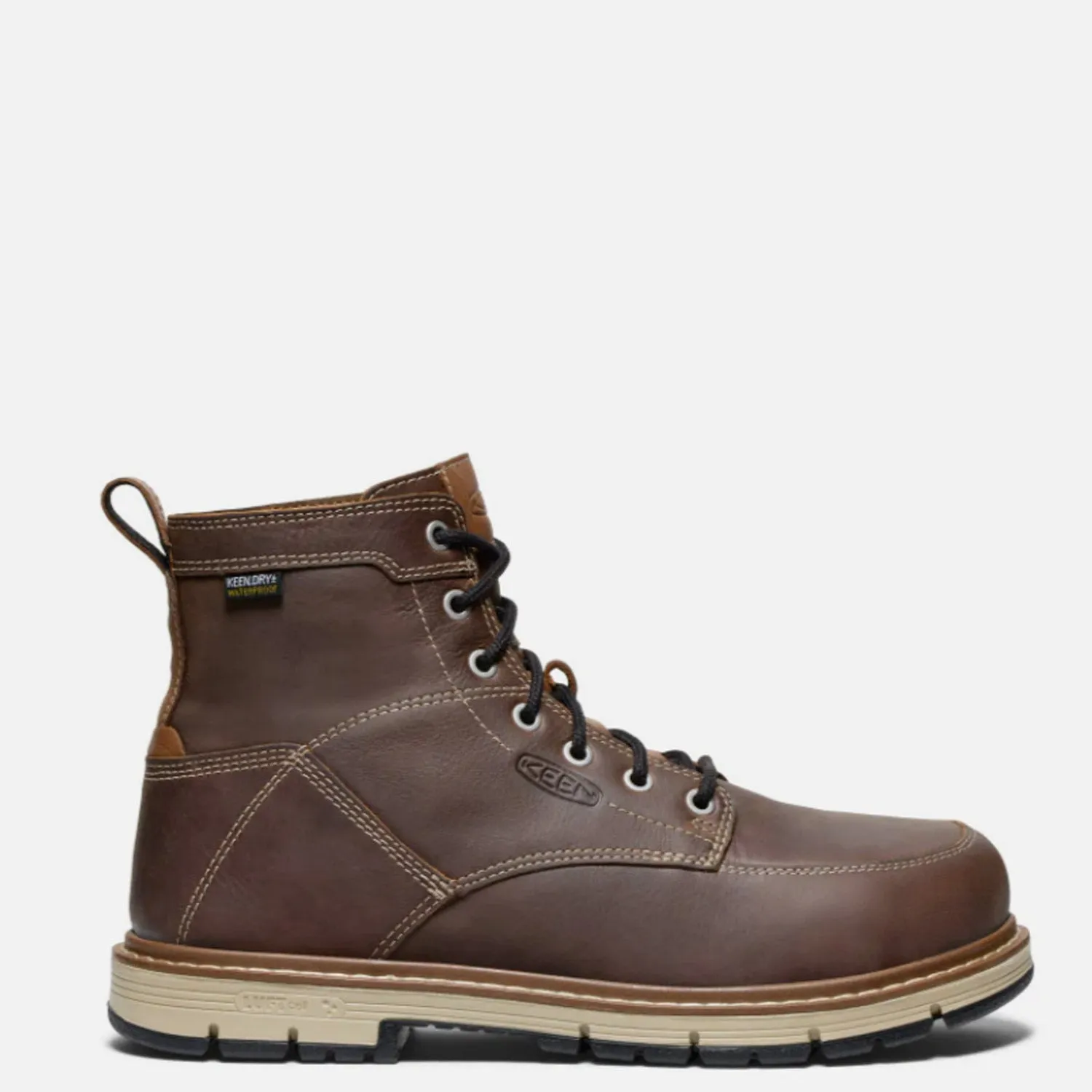 KEEN Utility Men's San Jose 90 Degree 6" Waterproof EH Aluminum Toe Work Boot sold by Work World