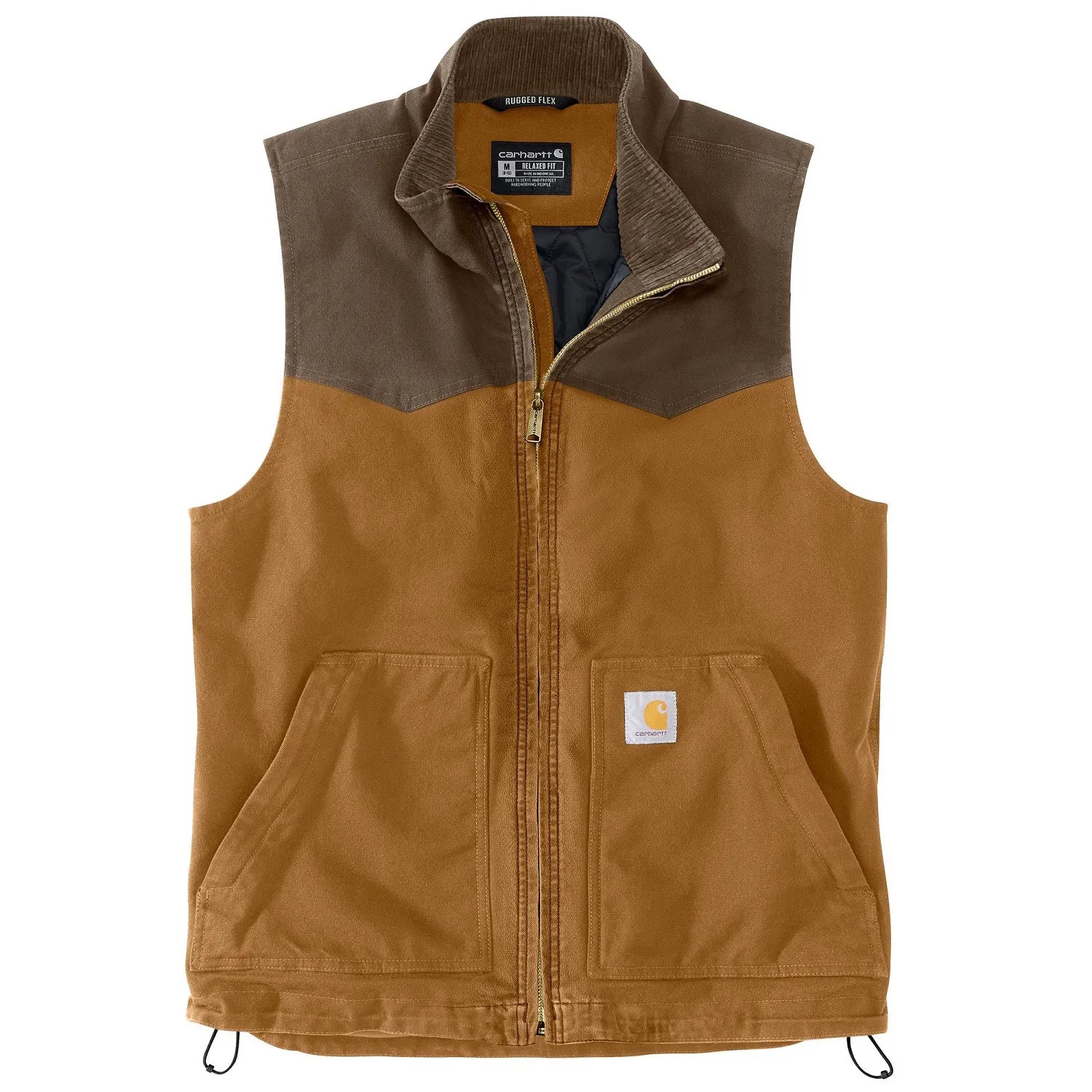 Carhartt Men's Montana Rugged Flex® Relaxed Fit Zip Duck Vest sold by Work World