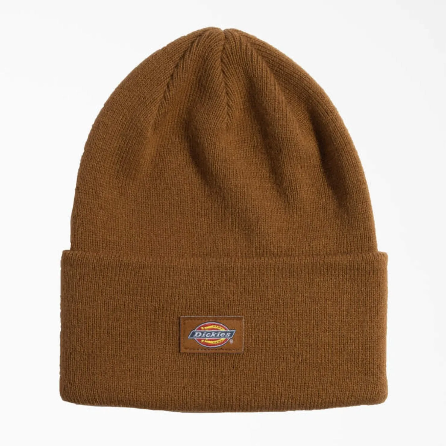 Dickies Logo Patch Tall Cuffed Acrylic Beanie sold by Work World