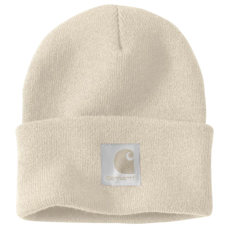 Carhartt Women's Knit Satin-Lined Logo Patch Beanie sold by Work World