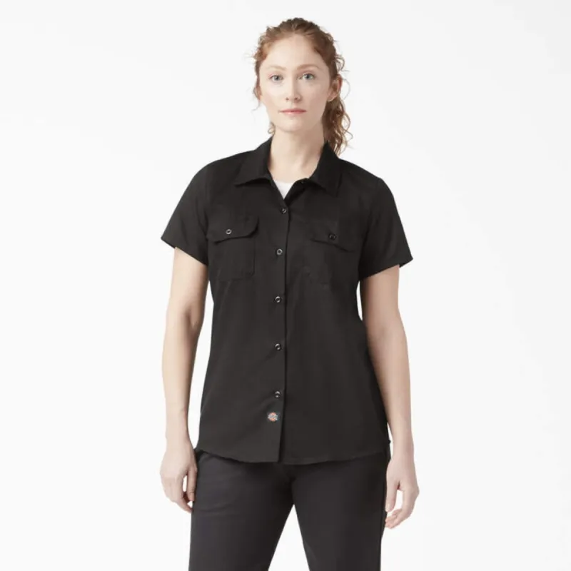 Dickies Women's 574 Original Button Short Sleeve Twill Work Shirt sold by Work World