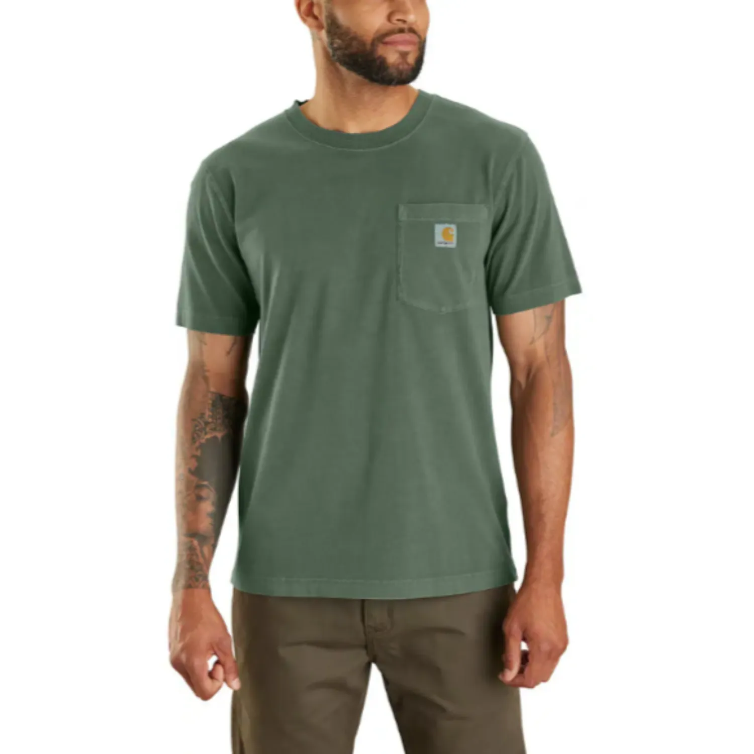 Carhartt Men's Re-Engineered Garment Dyed Pocket Short Sleeve T-Shirt- sold by Work World product image thumbnail 2