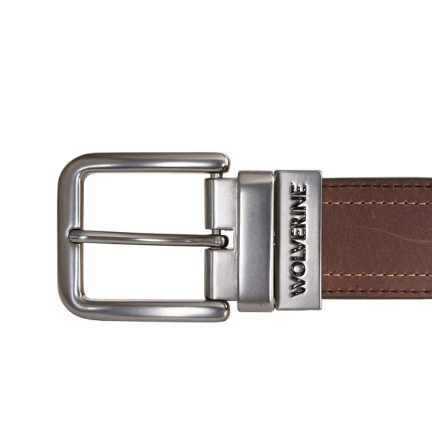 Wolverine Men's Raider Reversible 1.5" Leather Belt sold by Work World product image thumbnail 3