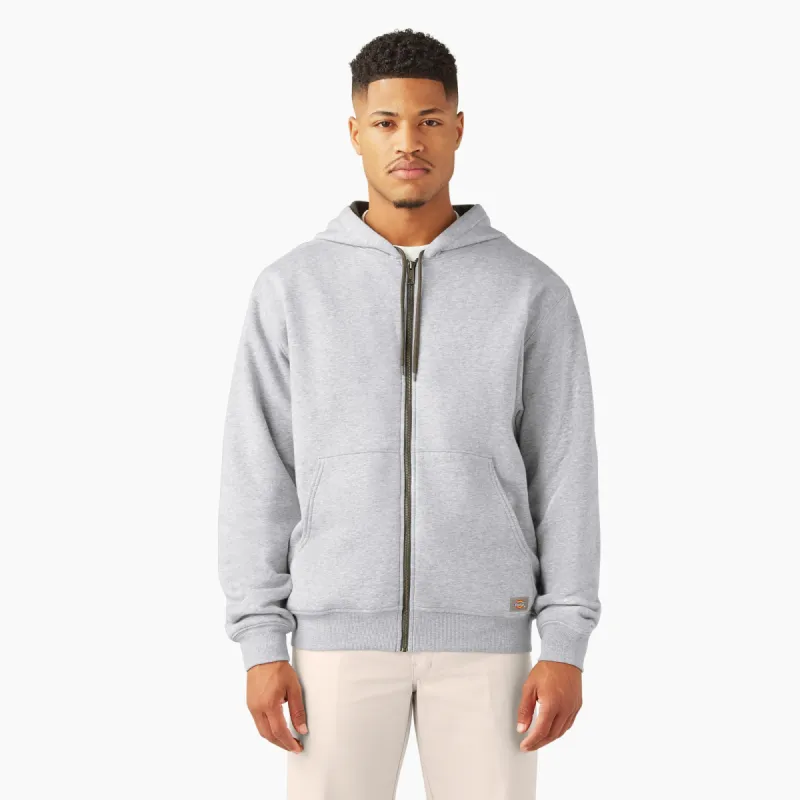 Dickies Men's Thermal Fleece-Lined Full-Zip Hoodie sold by Work World
