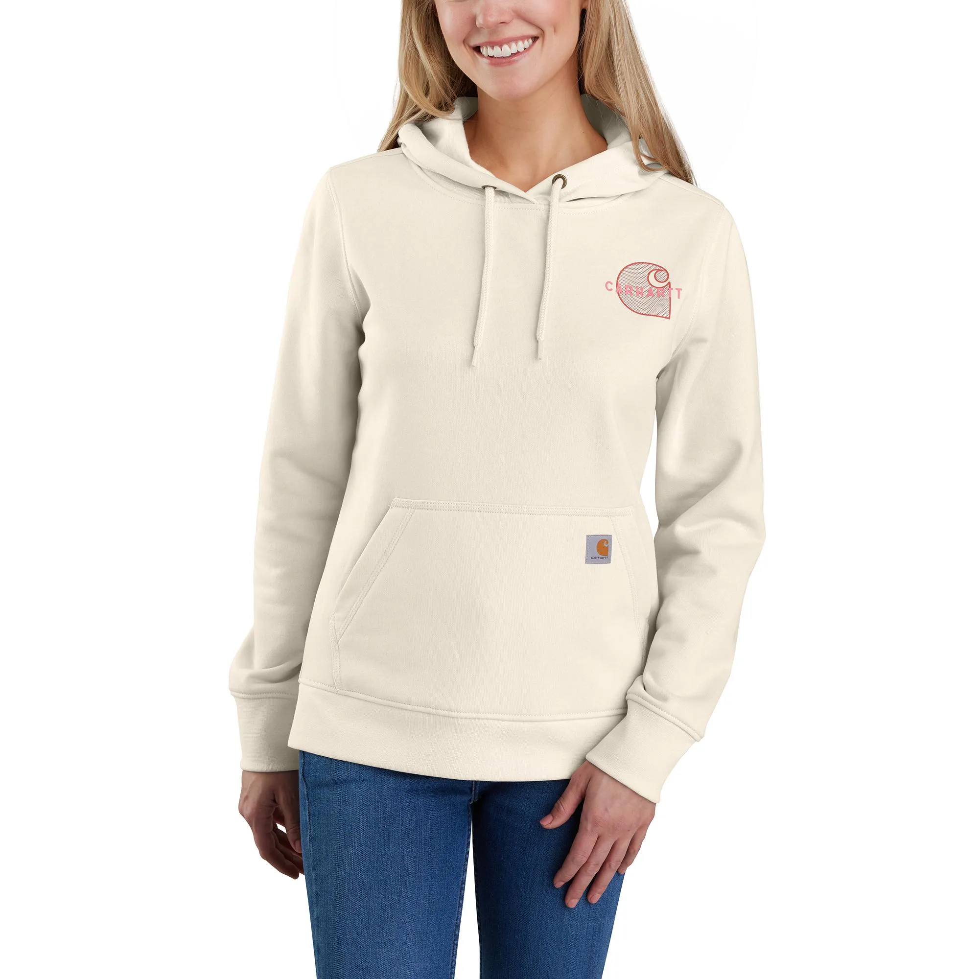 Carhartt Women's Rain Defender Midweight Chest Graphic Hoodie sold by Work World product image thumbnail 2