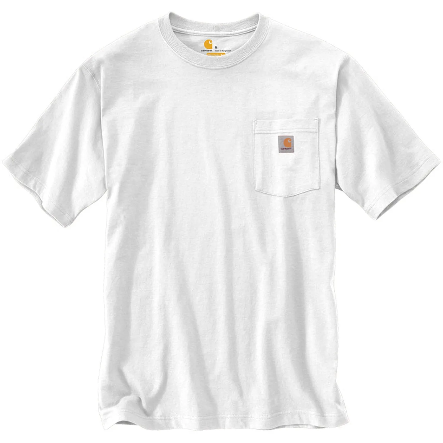 Carhartt Men's Short Sleeve Pocket T-Shirt_White sold by Work World product image thumbnail 2