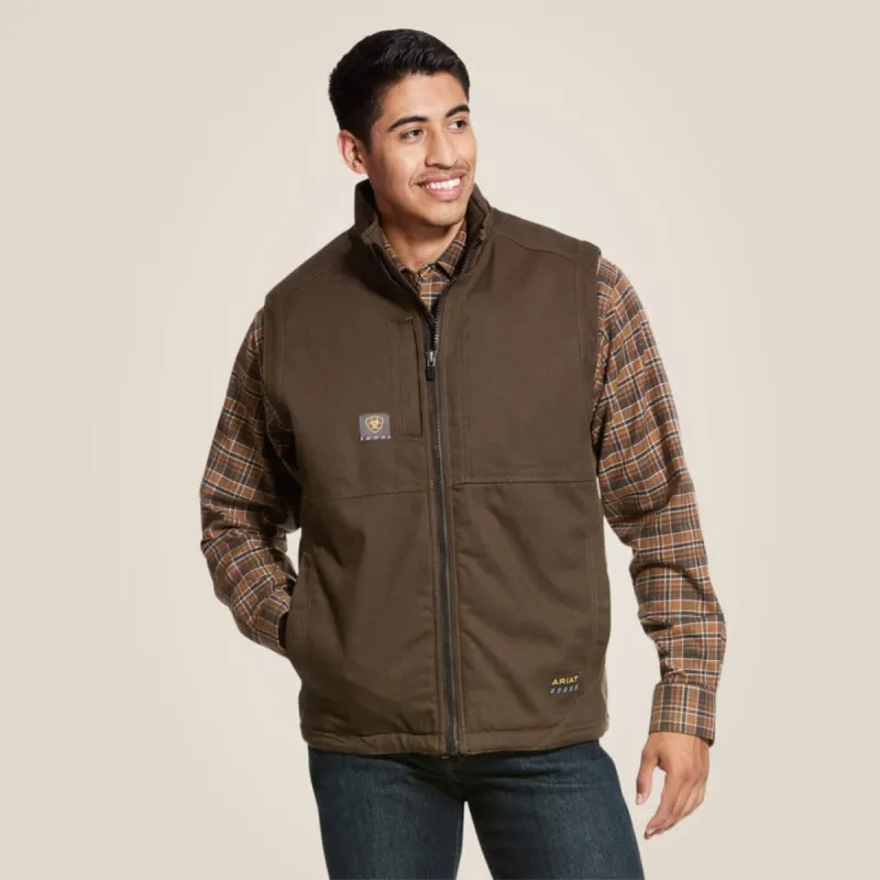Ariat Men's Rebar DuraCanvas Vest sold by Work World