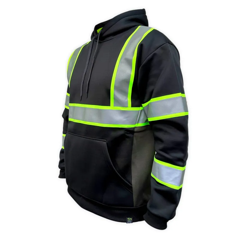 Safetyshirtz SS360º Basic Stealth Hi-Visibility Sweatshirt sold by Work World