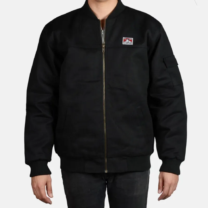 Ben Davis Men's Lined Bomber Jacket sold by Work World