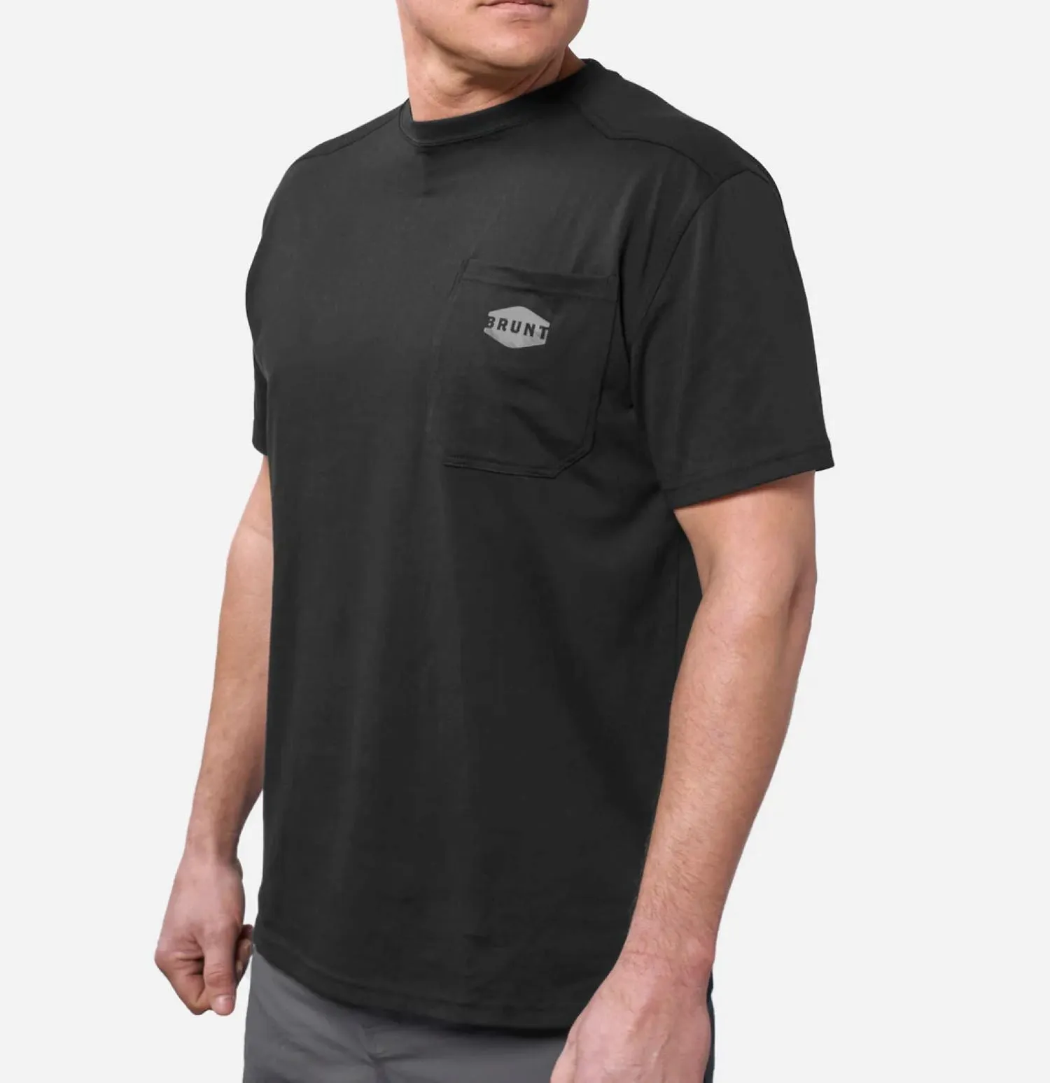 BRUNT Men's Short Sleeve Pocket T-Shirt sold by Work World product image thumbnail 2