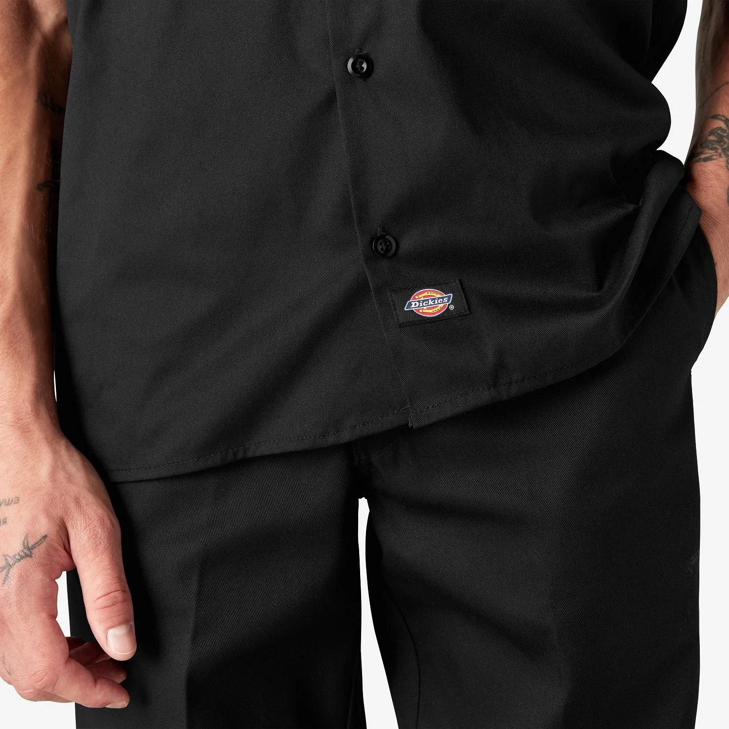 Dickies Men's Short Sleeve Work Shirt sold by Work World product image thumbnail 4