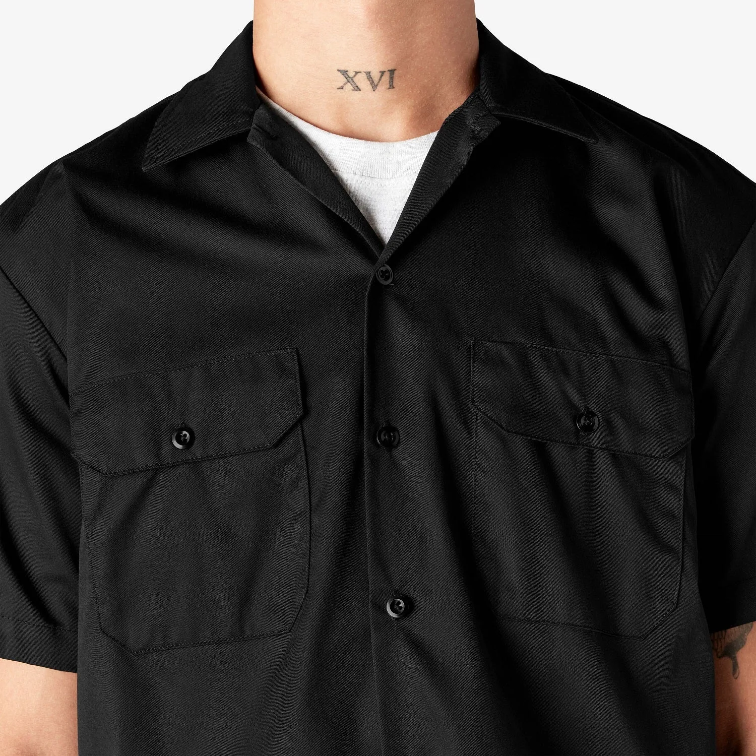Dickies Men's Short Sleeve Work Shirt sold by Work World product image thumbnail 3