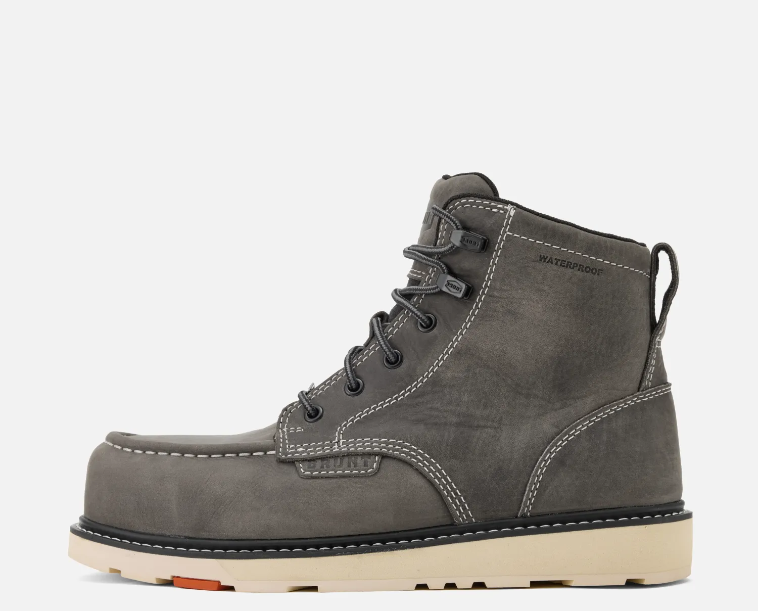 BRUNT Men's Marin 6" Waterproof Moc Toe Work Boot sold by Work World product image thumbnail 4