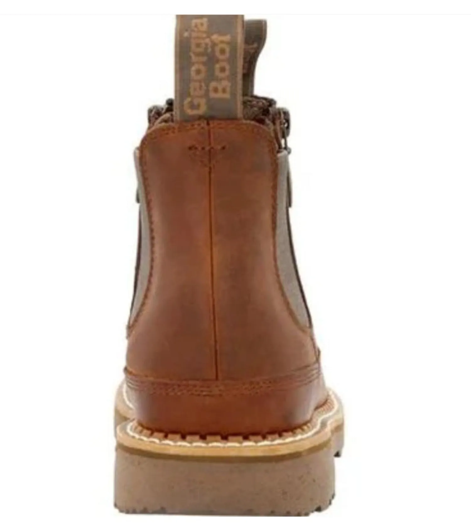 Georgia Boot Women's Side Zip 5" Slip Resistant Chelsea Romeo Boot sold by Work World product image thumbnail 4