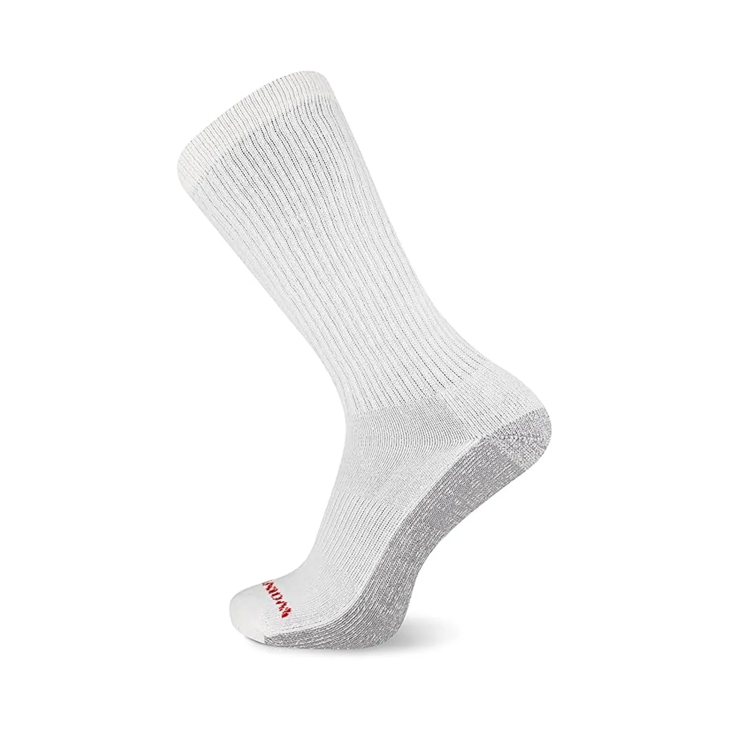 Wolverine Men's Cotton Comfort Steel Toe Crew Sock (6 Pack) sold by Work World product image thumbnail 2