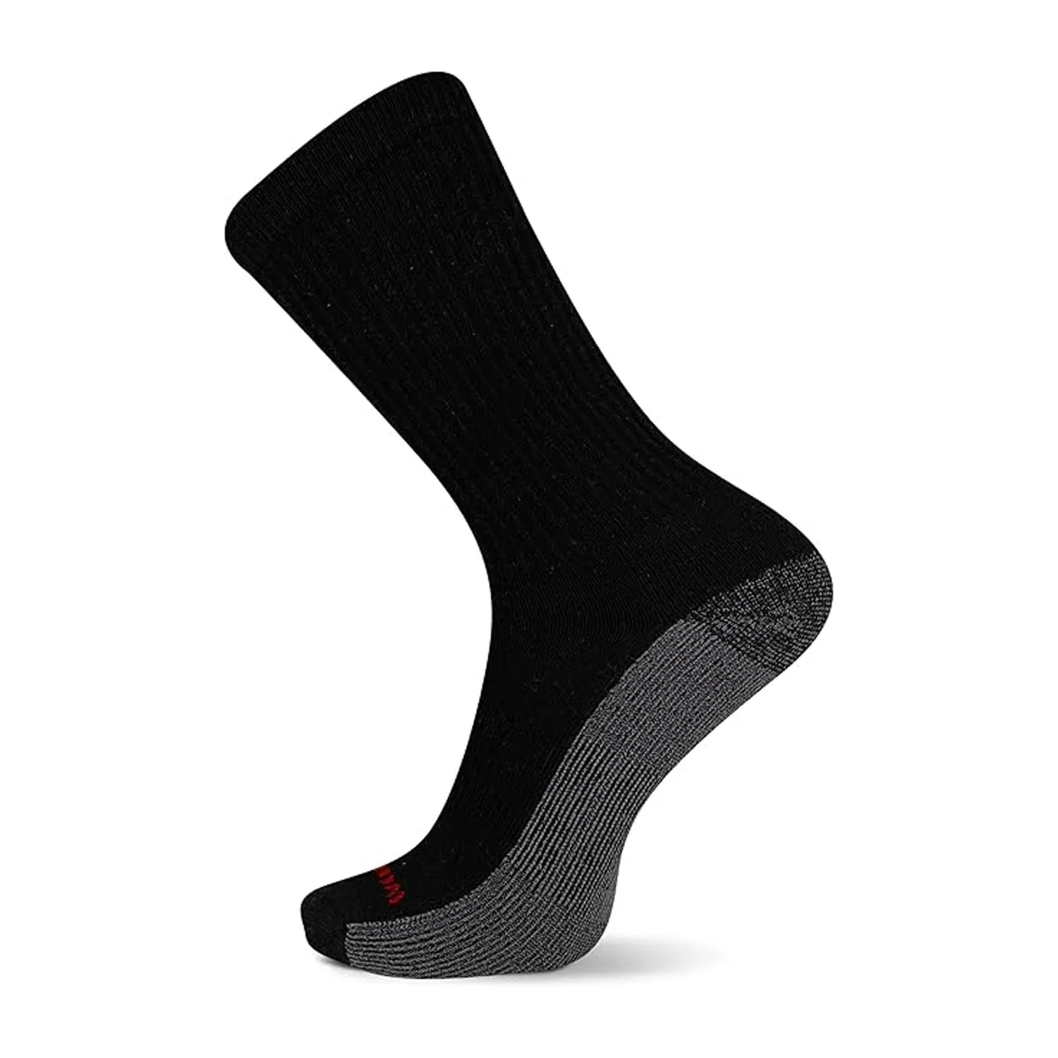 Wolverine Men's Cotton Comfort Steel Toe Crew Sock (6 Pack) sold by Work World