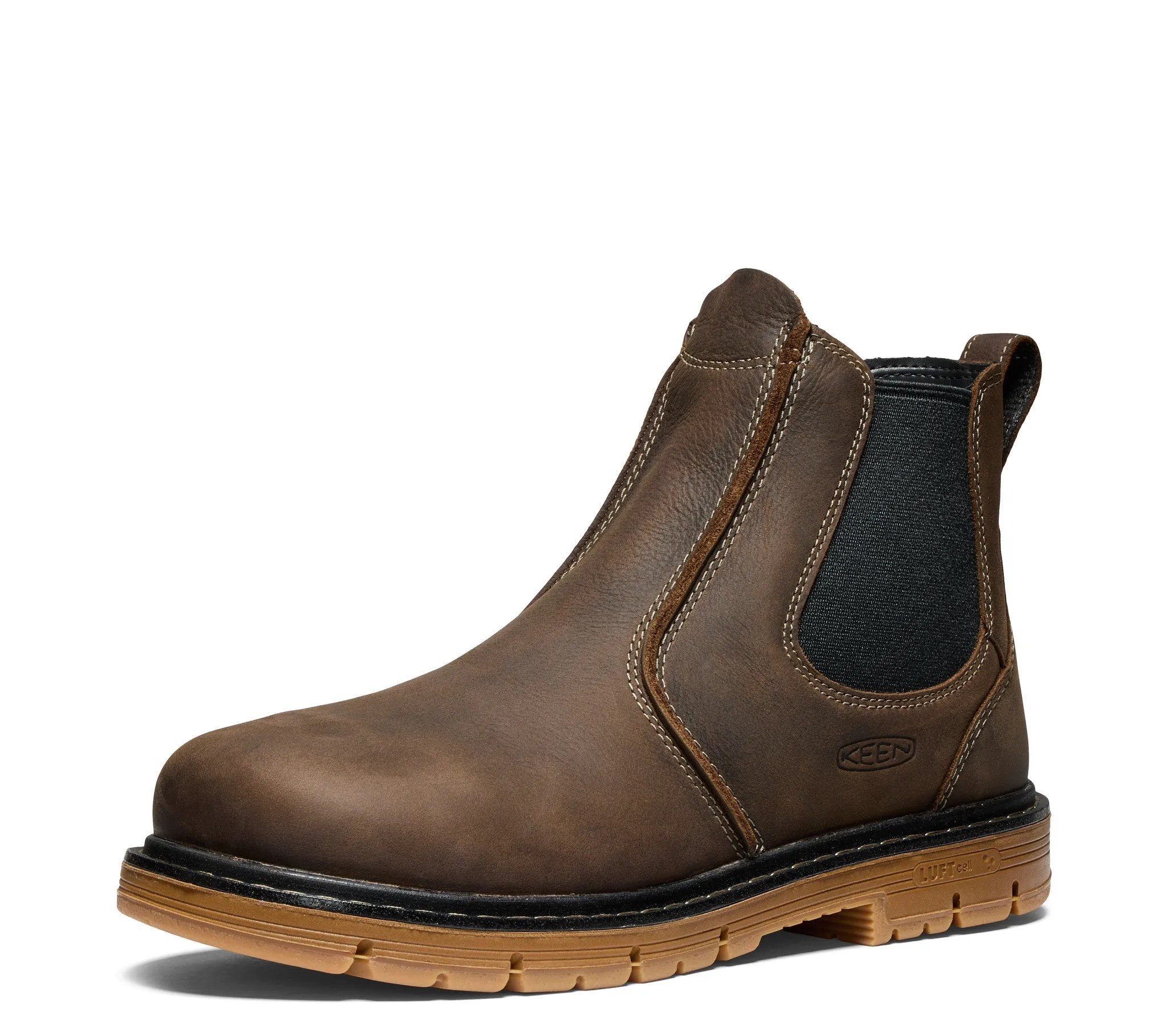 KEEN Utility Men's San Jose 90° 5" EH Aluminum Toe Chelsea Boot sold by Work World product image thumbnail 4