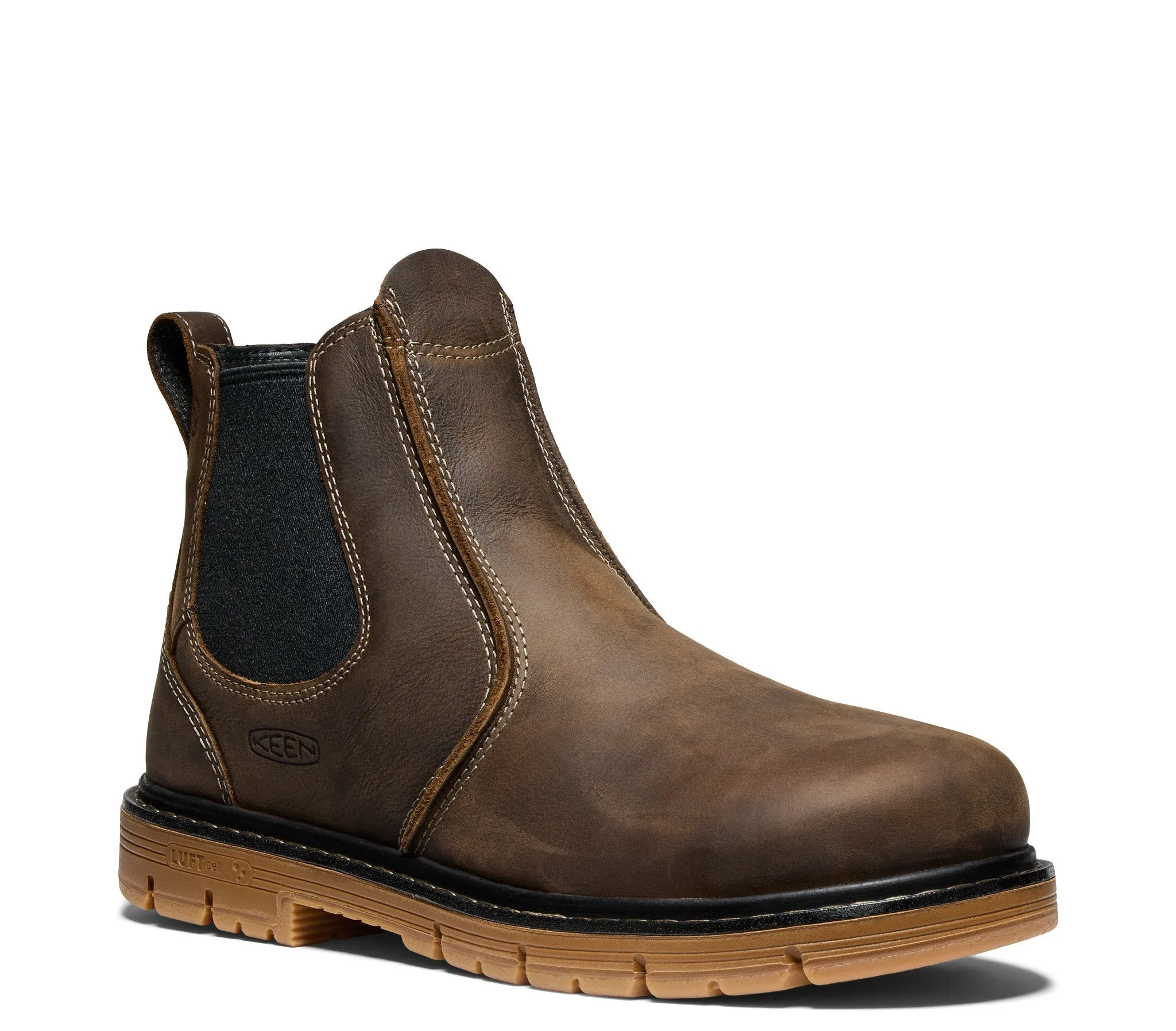 KEEN Utility Men's San Jose 90° 5" EH Aluminum Toe Chelsea Boot sold by Work World product image thumbnail 2