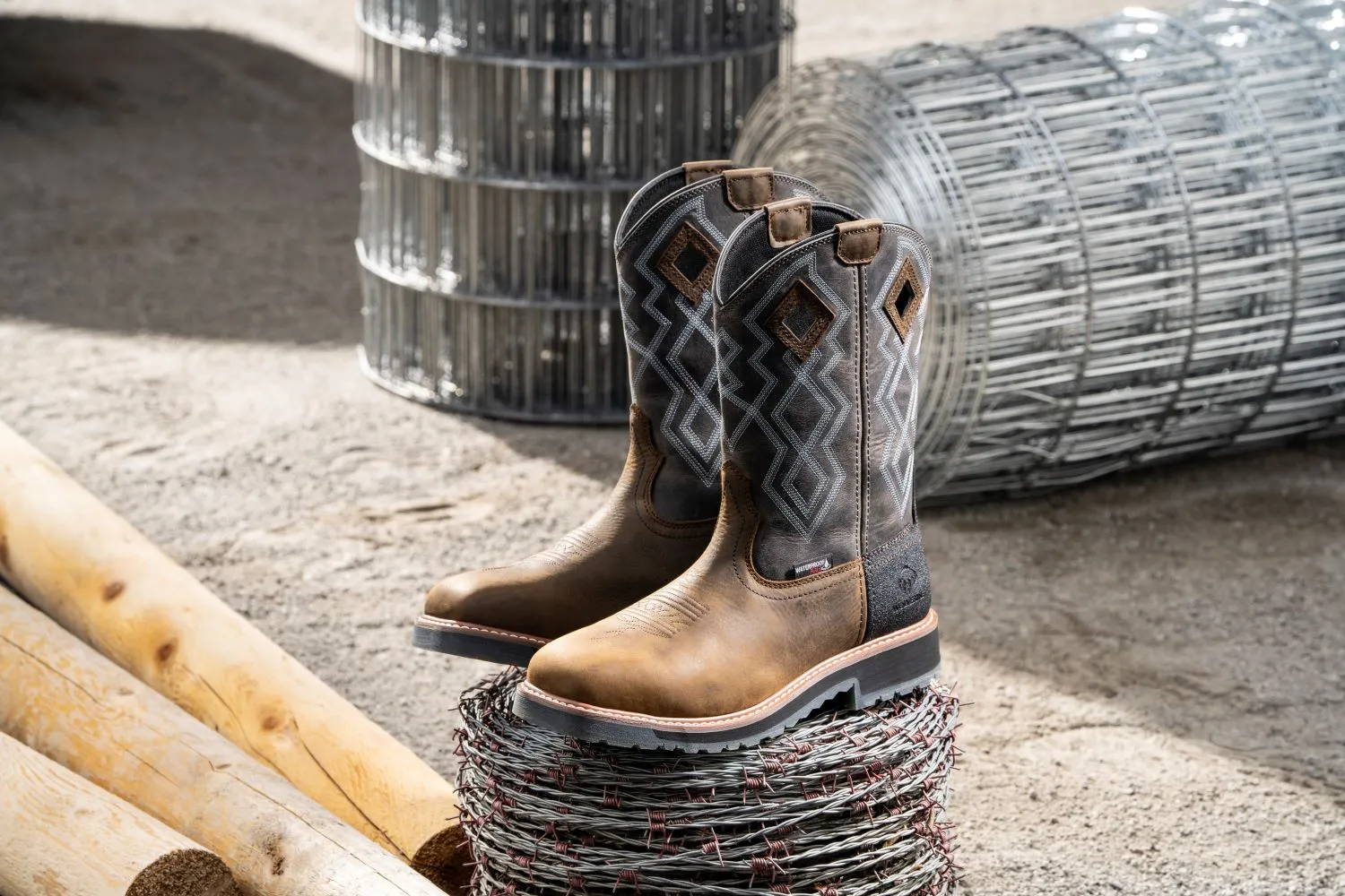 Wolverine Men's Rancher Pro 10" Waterproof Western Boot sold by Work World product image thumbnail 4