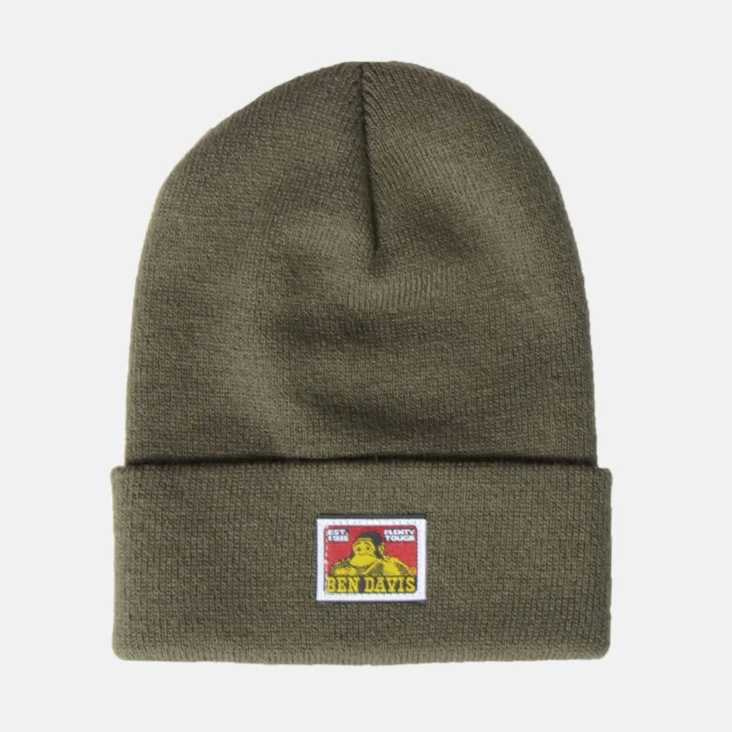 Ben Davis Logo Patch Beanie sold by Work World