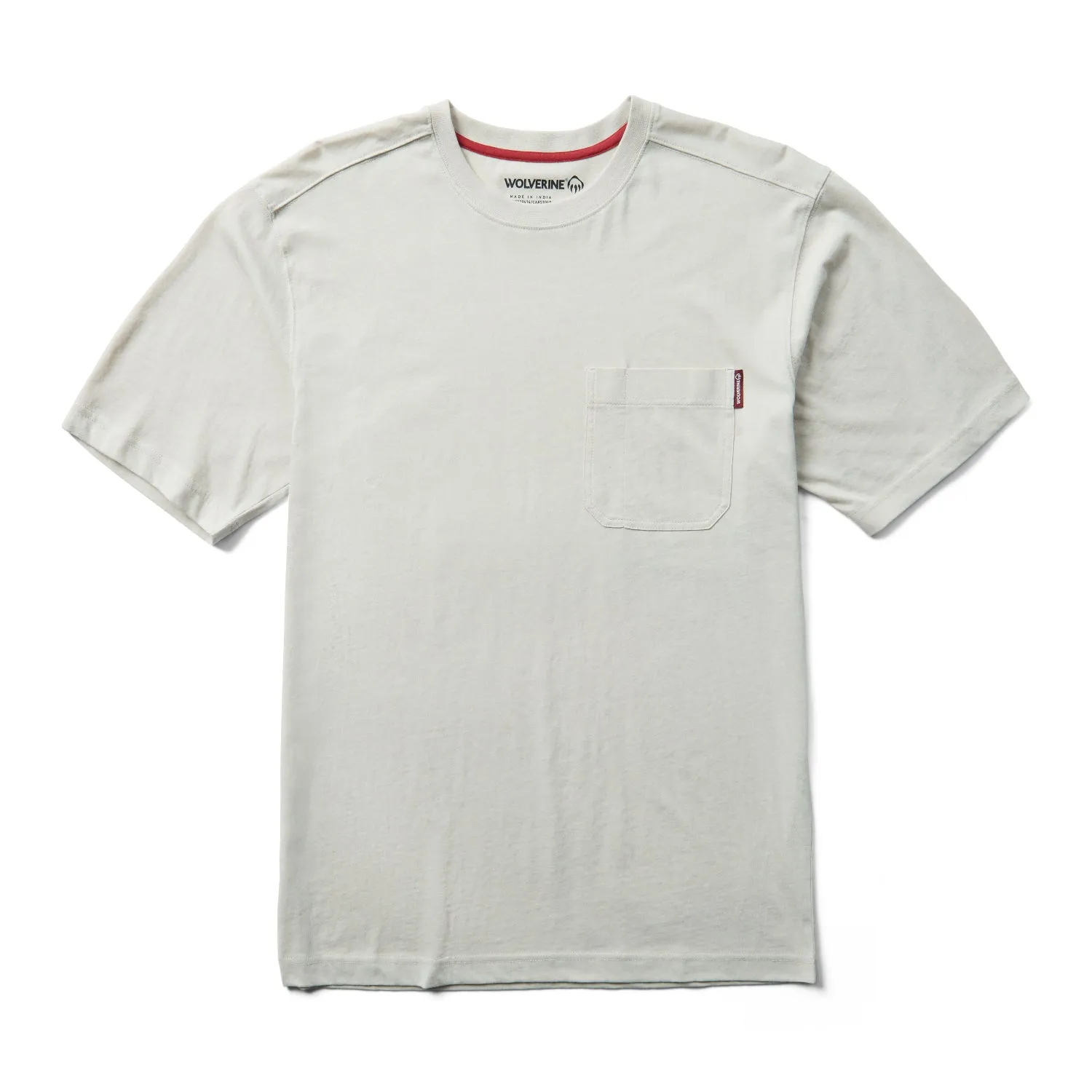 Wolverine Men's Classic Pocket Short Sleeve T-Shirt sold by Work World product image thumbnail 5
