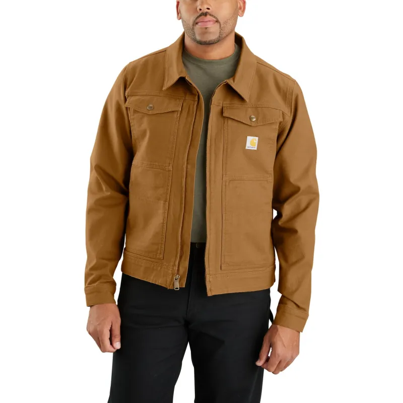 Carhartt Men's Rugged Flex® Relaxed Fit 6-Pocket Zip Jacket sold by Work World